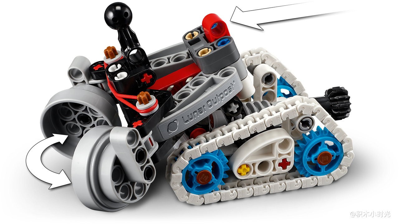 乐高 42211 Lunar Outpost™ 太空探月车