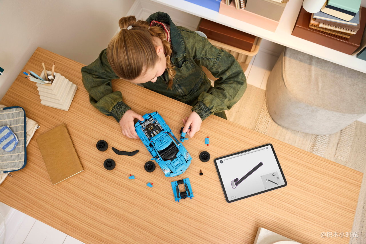 乐高 42217 蓝色雪佛兰科尔维特 Stingray