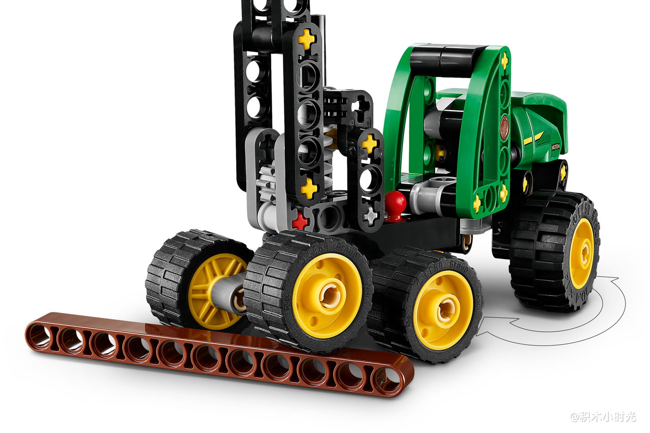 乐高 42218 John Deere 1470H 轮式森林收割机