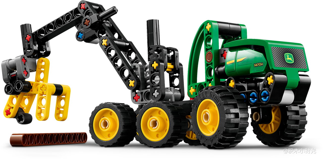 乐高 42218 John Deere 1470H 轮式森林收割机