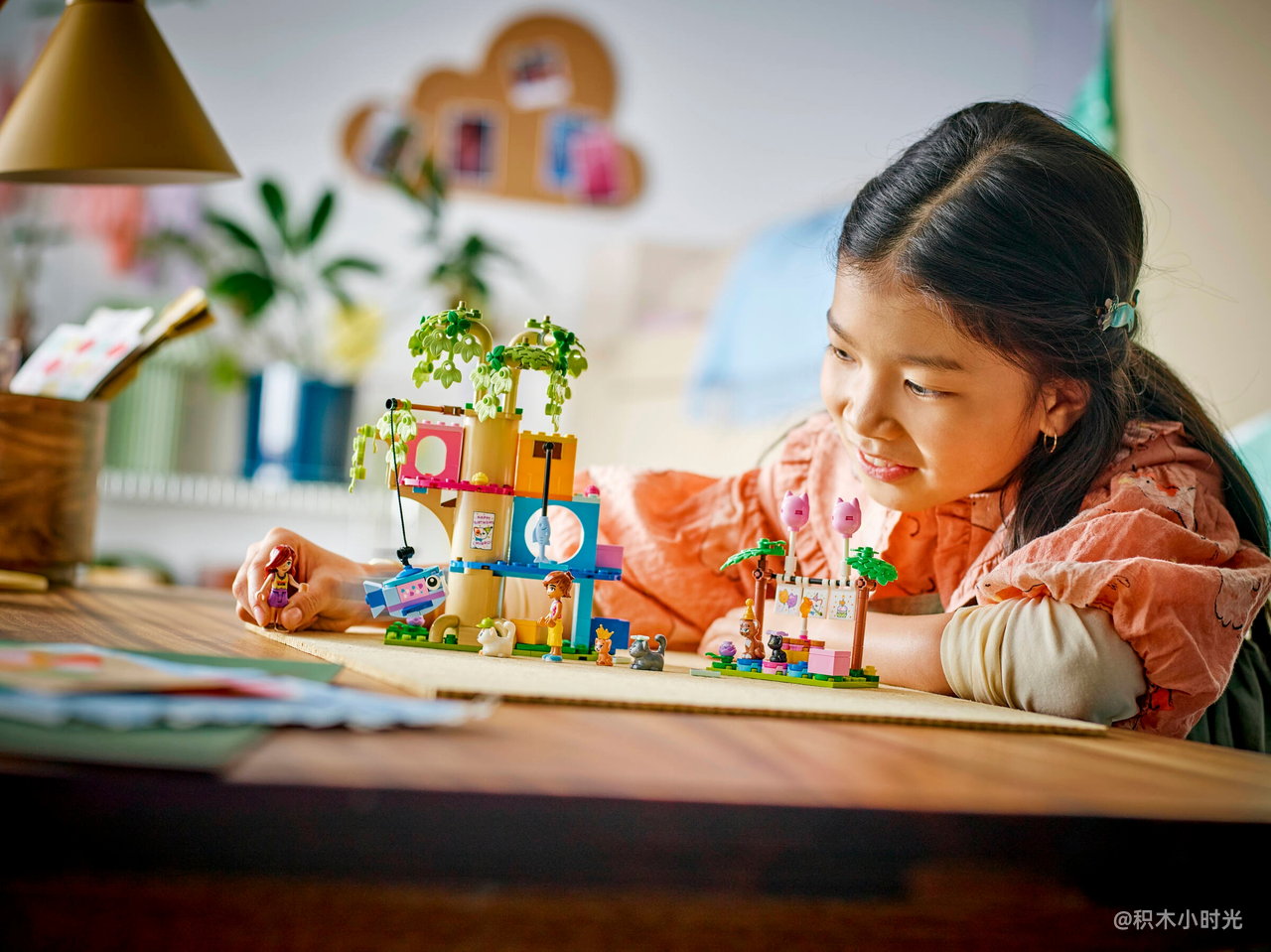 乐高 42666 猫咪生日派对与树屋