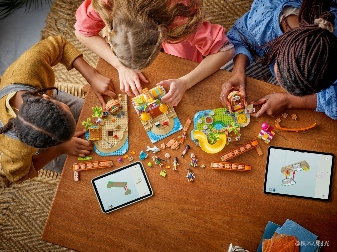 乐高 42673 家庭海滩度假乐园