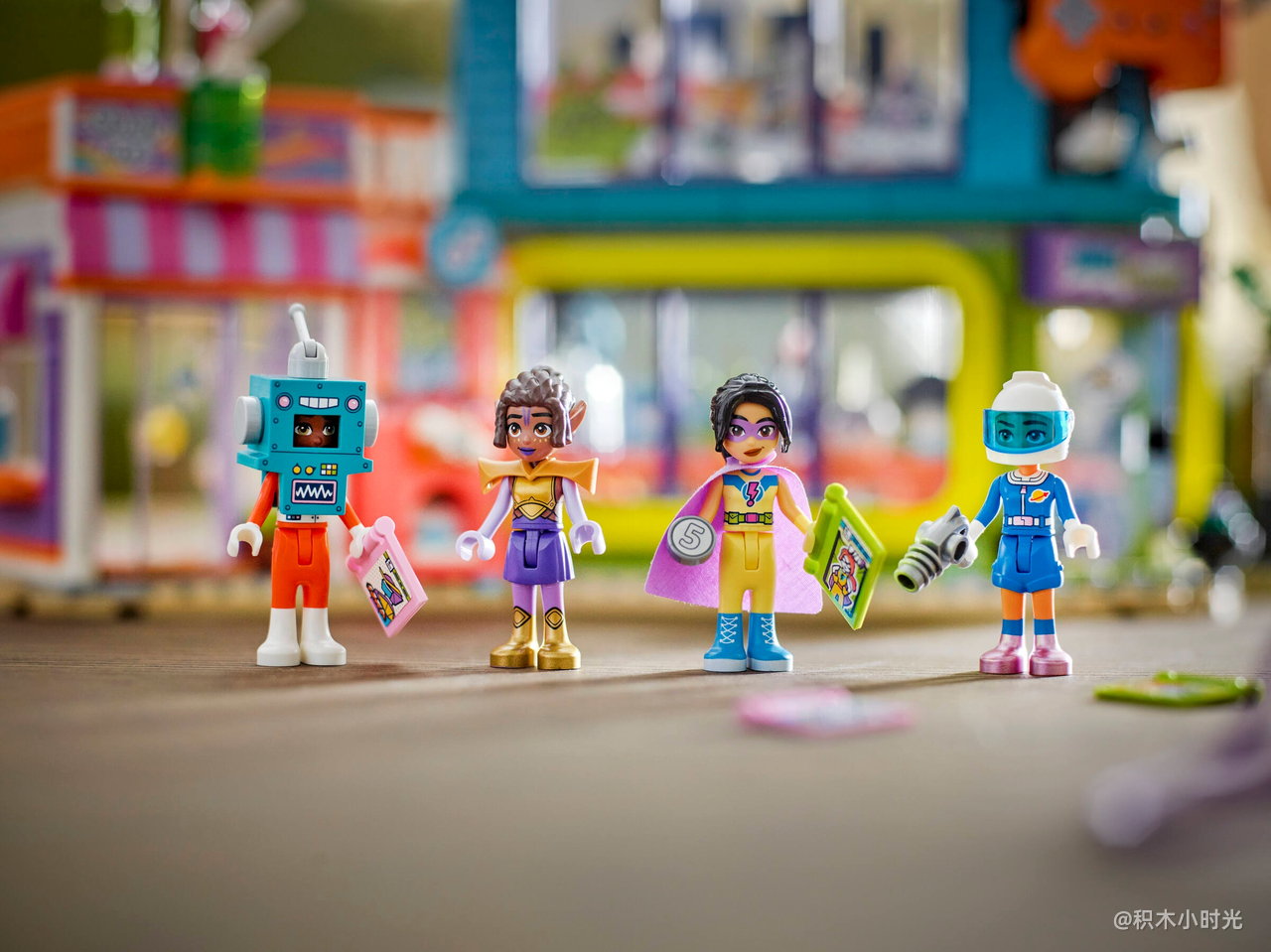 乐高 42674 漫画书与游戏商店