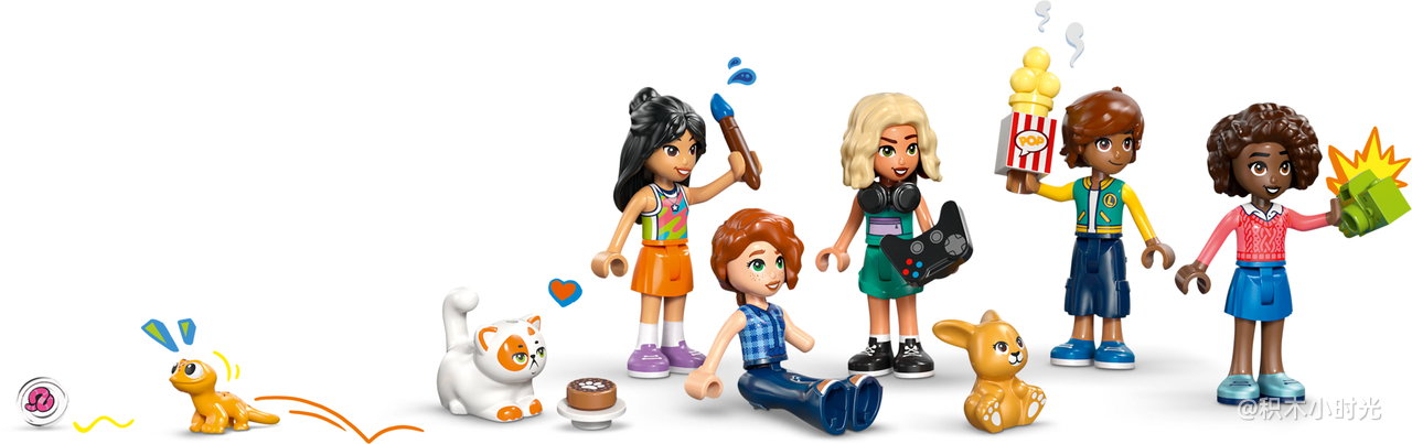 乐高 42689 心湖城好朋友俱乐部