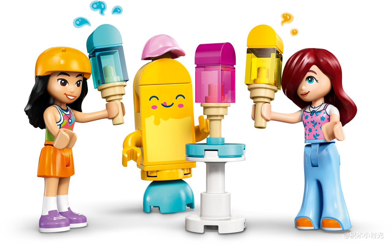 乐高 42692 冰激凌和气球摊