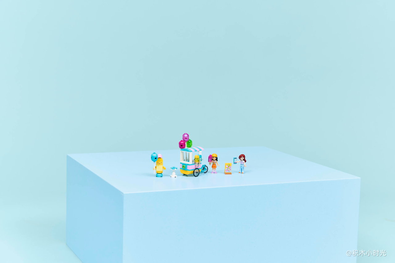 乐高 42692 冰激凌和气球摊