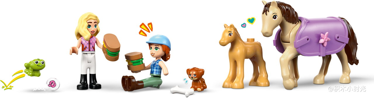 乐高 42695 小马和小拖车