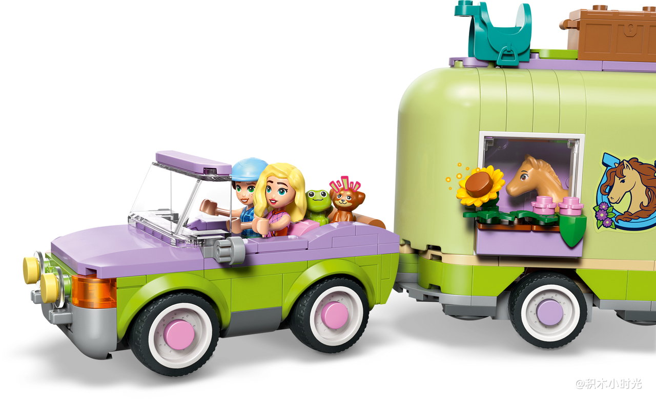 乐高 42695 小马和小拖车