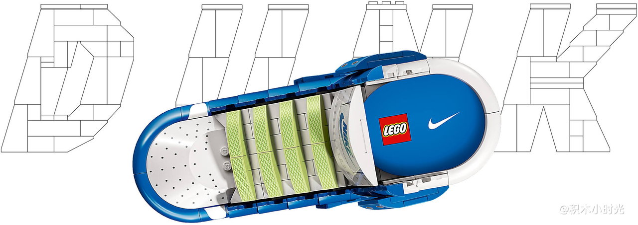 乐高 43008 Nike Dunk 运动鞋