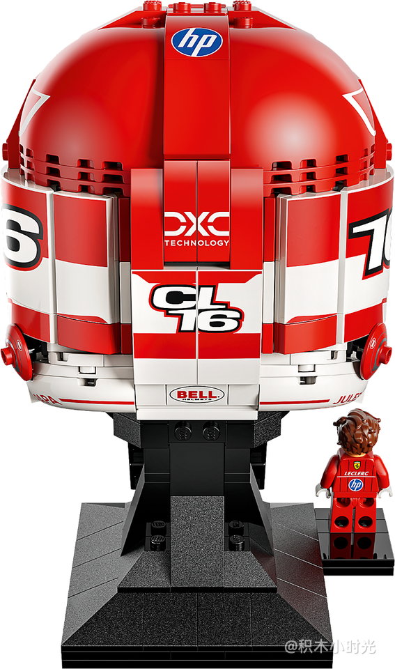 乐高 43014 法拉利车队HP查尔斯·勒克莱尔头盔