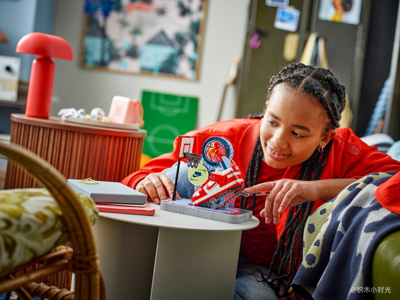 乐高 43021 Nike Dunk 街球玩家