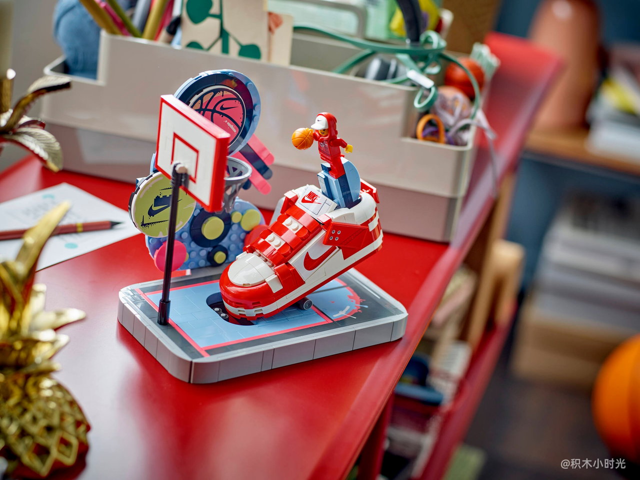 乐高 43021 Nike Dunk 街球玩家