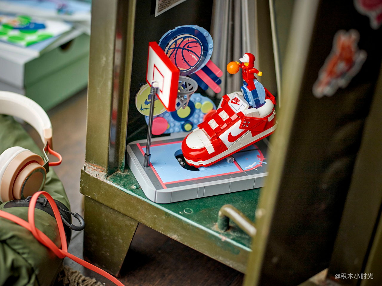 乐高 43021 Nike Dunk 街球玩家