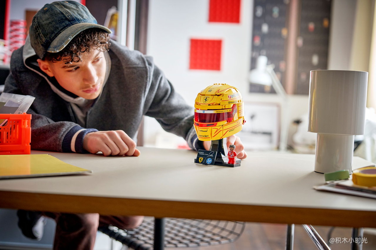 乐高 43022 法拉利车队HP刘易斯·汉密尔顿头盔