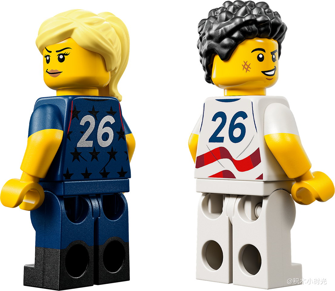 乐高 43033 2026年美国足球国家队球衣