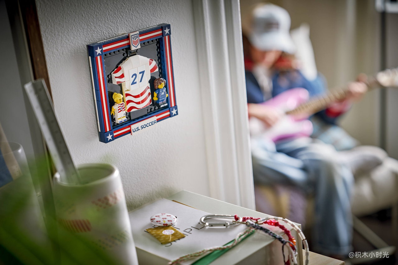 乐高 43033 2026年美国足球国家队球衣