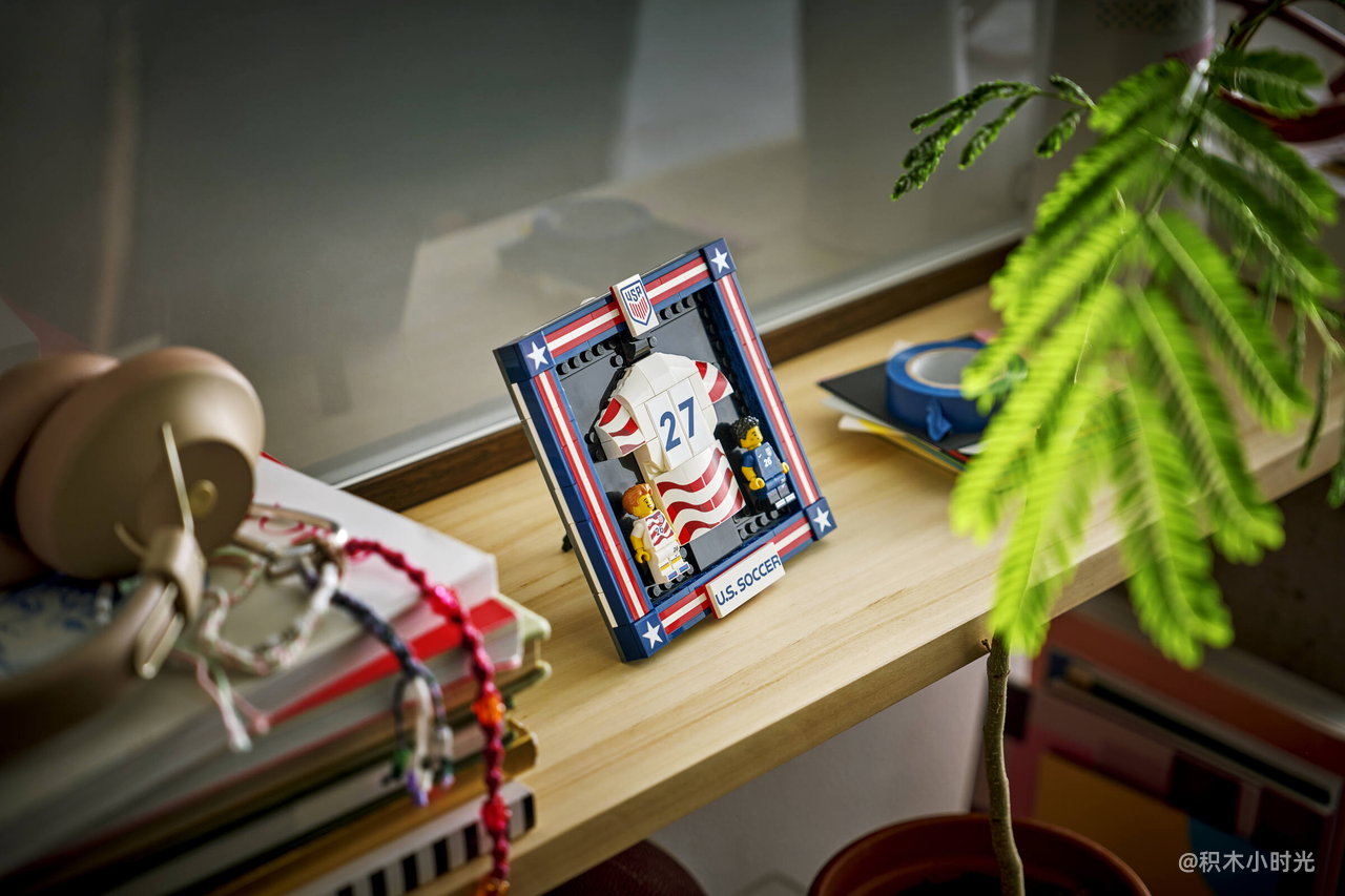 乐高 43033 2026年美国足球国家队球衣