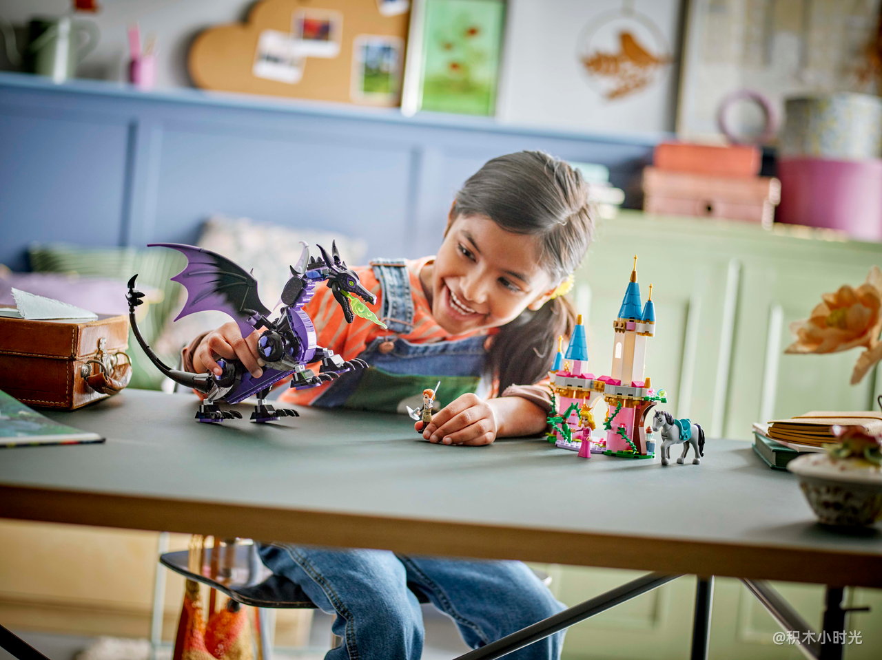乐高 43240 玛琳菲森变身恶龙