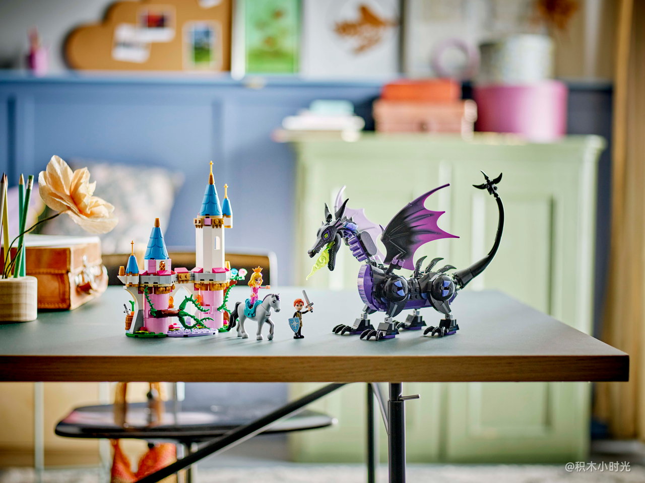 乐高 43240 玛琳菲森变身恶龙