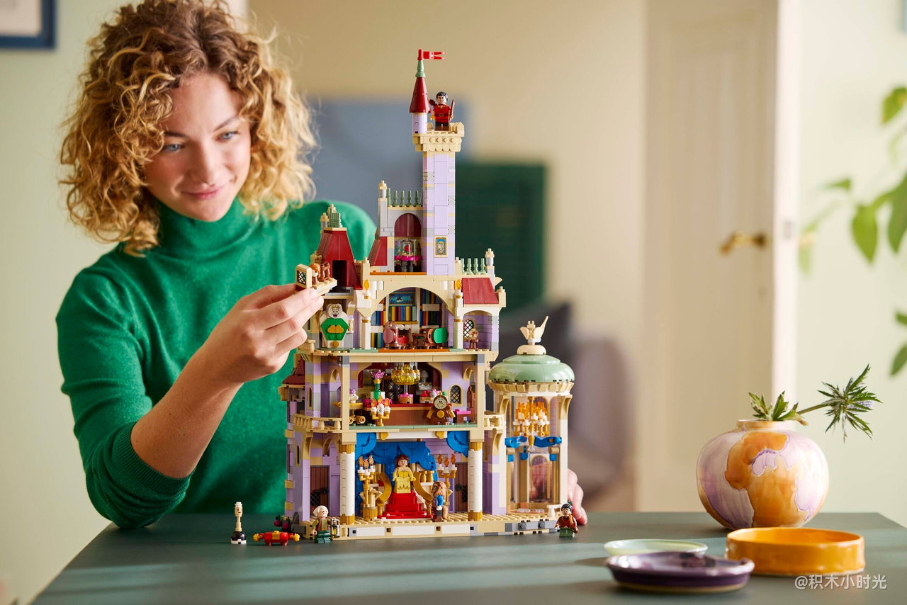 乐高 43263 美女与野兽城堡