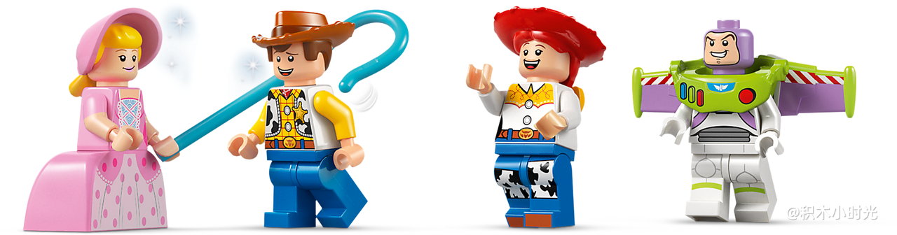 乐高 43264 玩具总动员庆典火车和遥控车