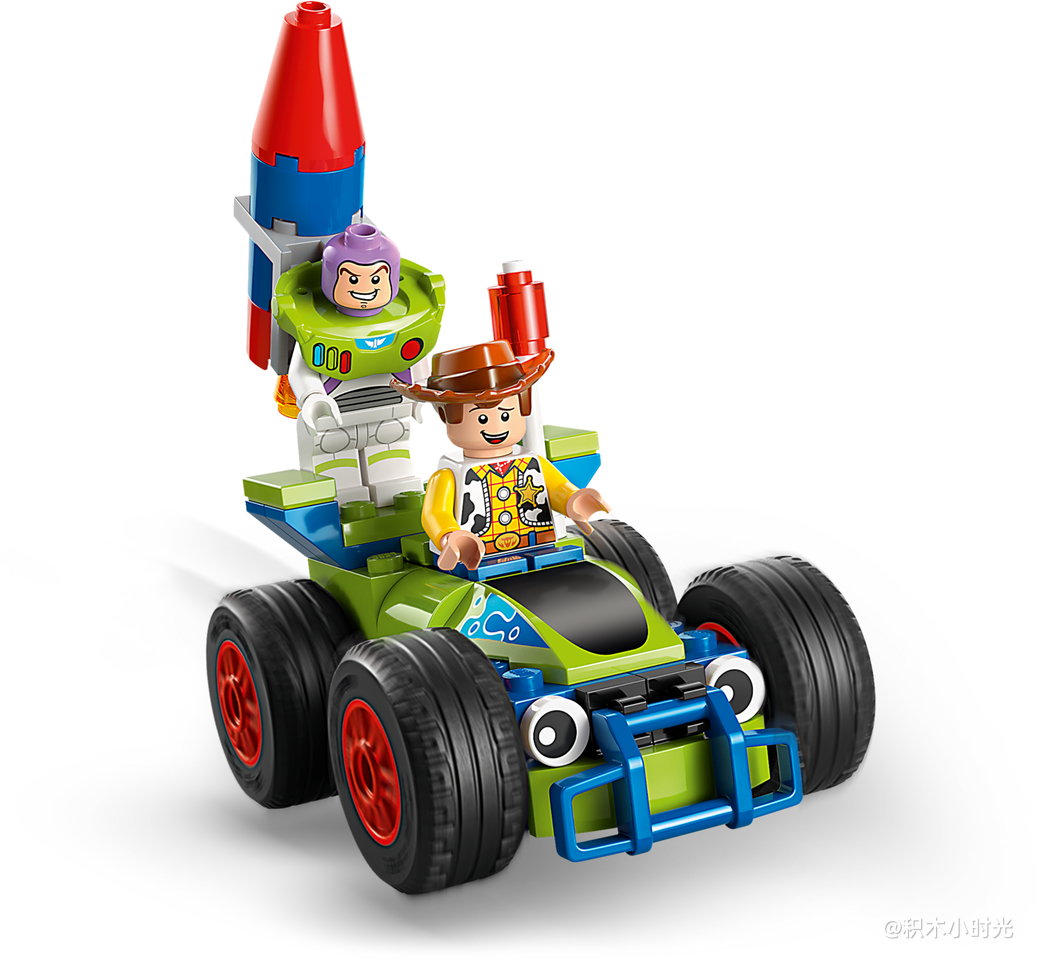 乐高 43264 玩具总动员庆典火车和遥控车