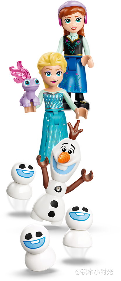 乐高 43281 艾莎的冰雪城堡和雪上冒险