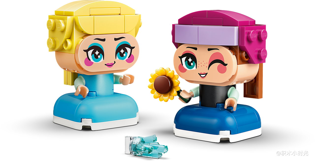 乐高 43284 迷你安娜和艾莎