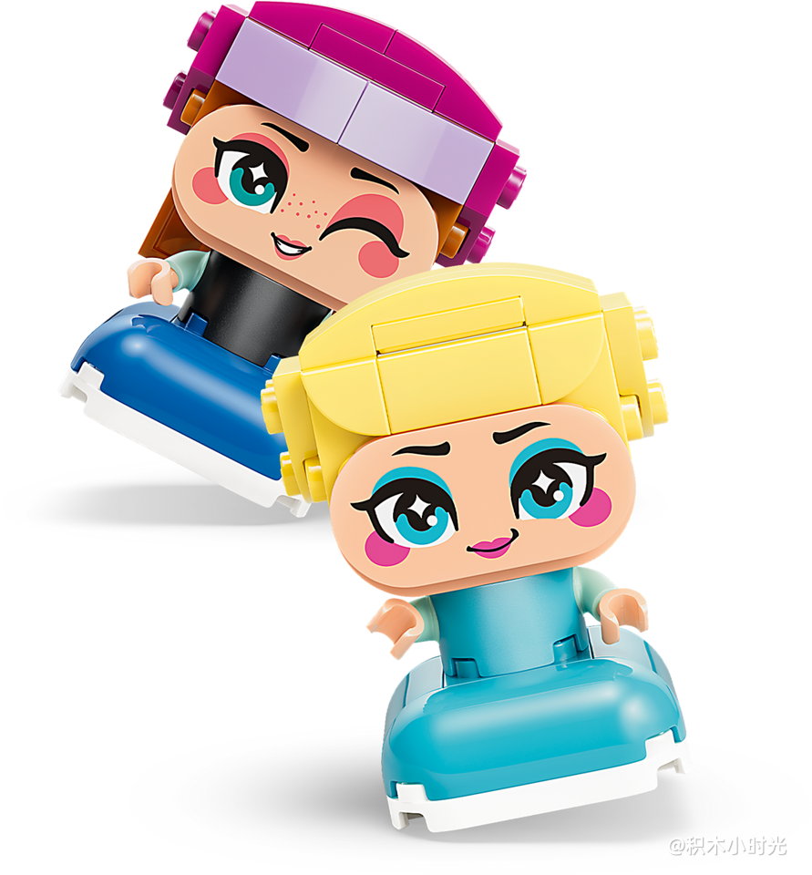 乐高 43284 迷你安娜和艾莎