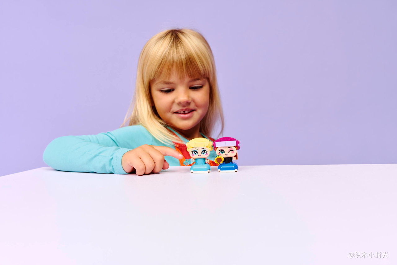 乐高 43284 迷你安娜和艾莎