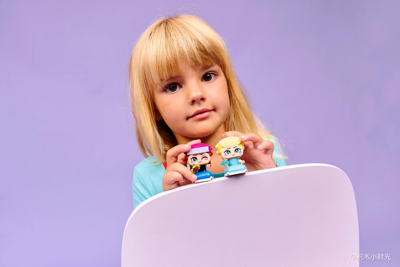 乐高 43284 迷你安娜和艾莎