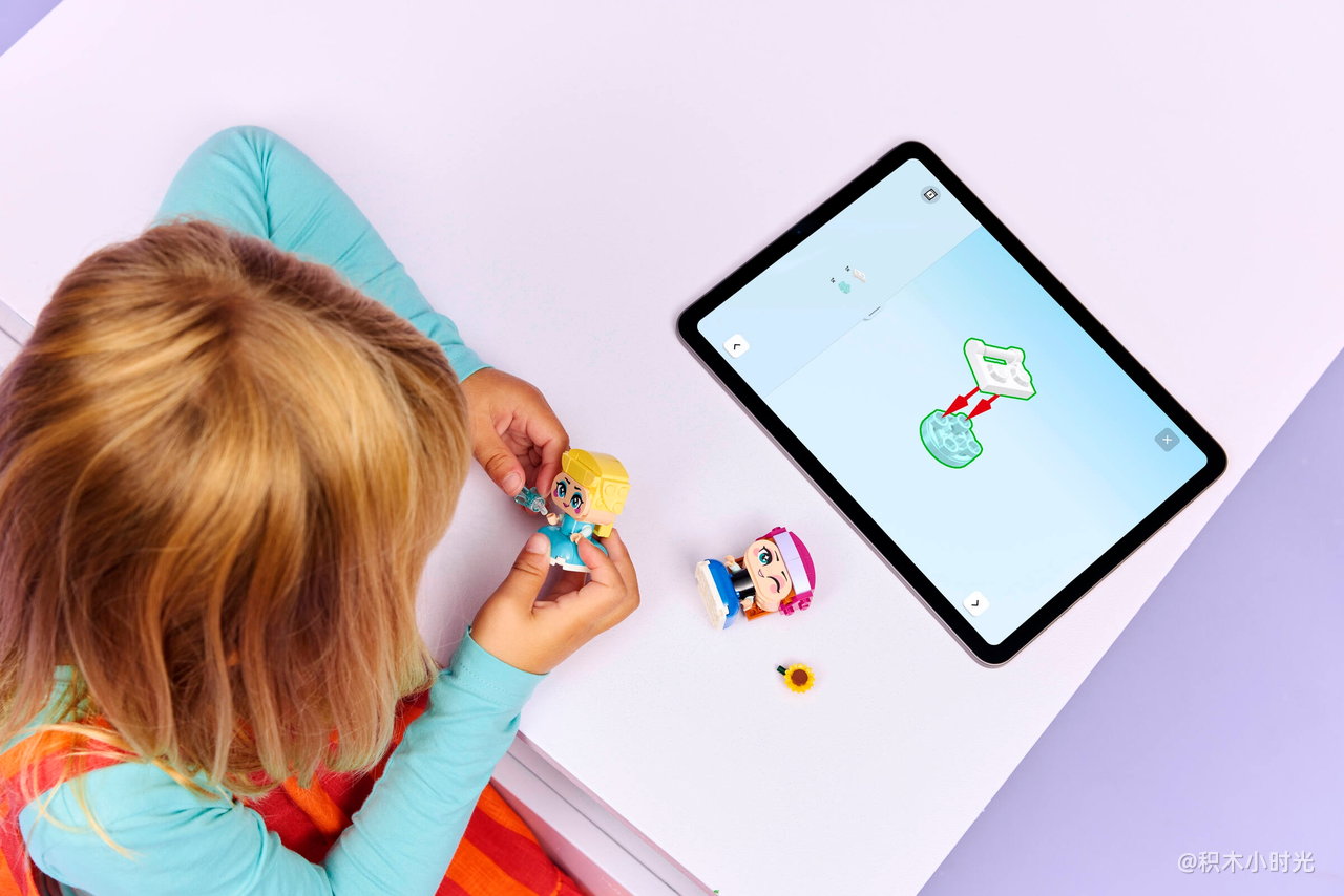 乐高 43284 迷你安娜和艾莎