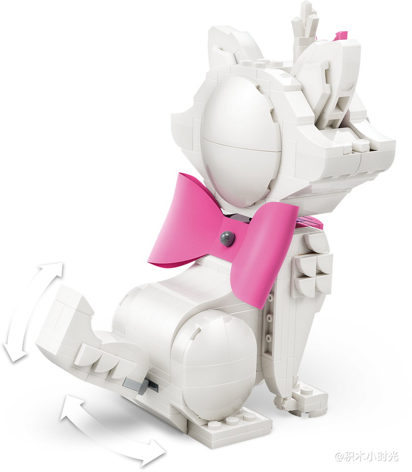 乐高 43286 猫儿历险记萌萌玛丽猫