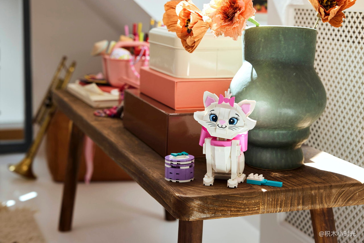 乐高 43286 猫儿历险记萌萌玛丽猫