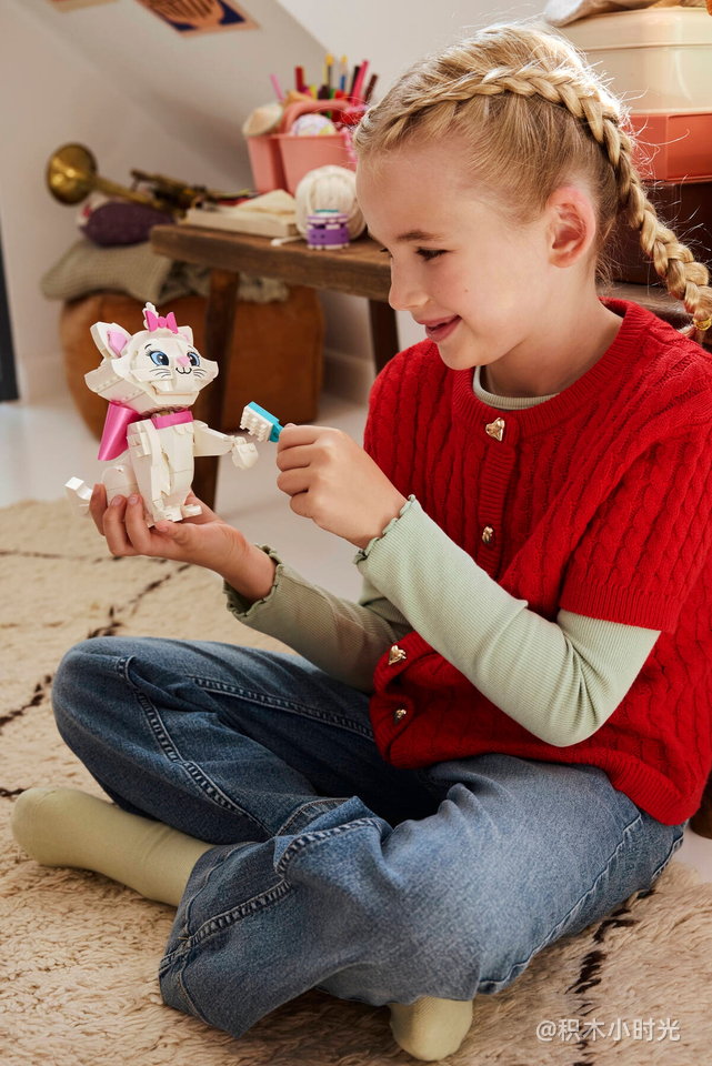 乐高 43286 猫儿历险记萌萌玛丽猫