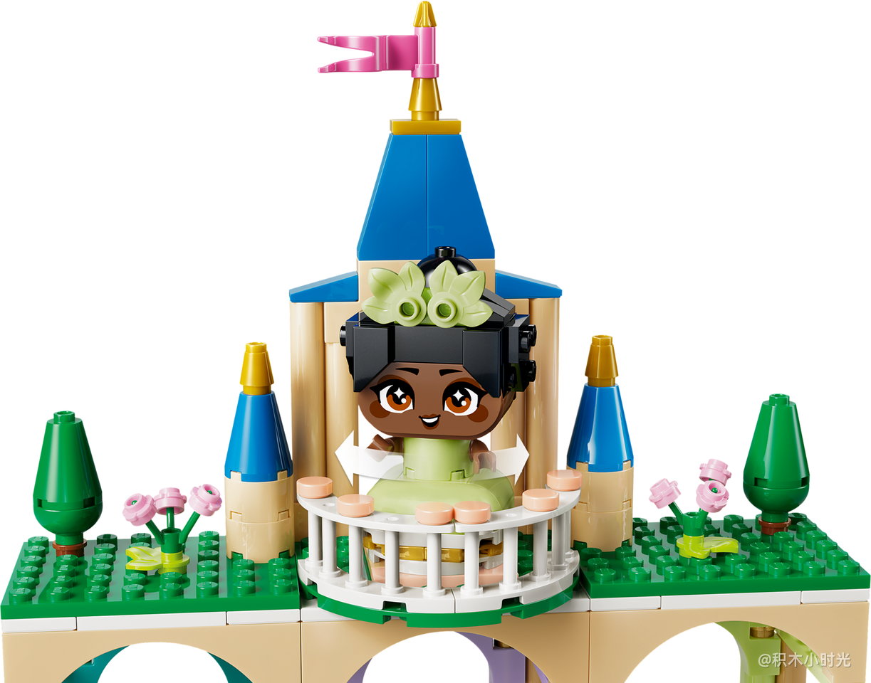 乐高 43291 迷你贝儿和蒂安娜与城堡