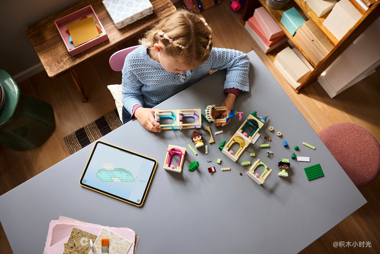 乐高 43291 迷你贝儿和蒂安娜与城堡