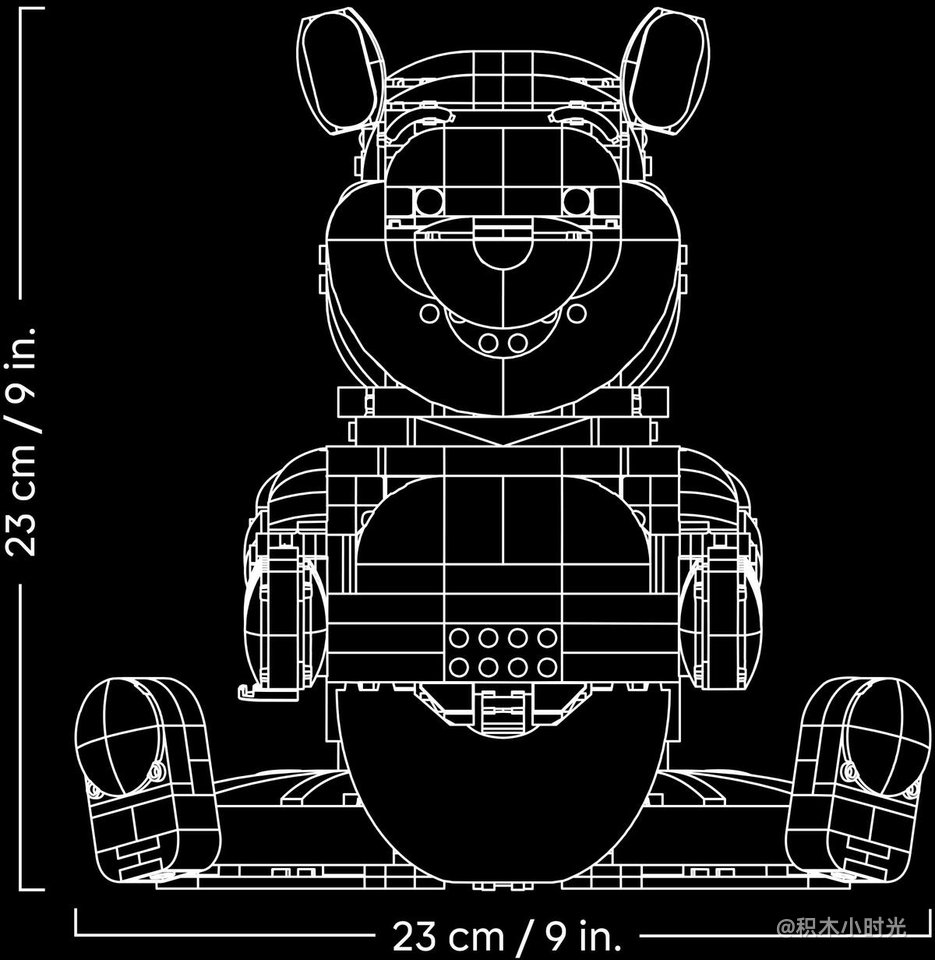 乐高 43300 小熊维尼