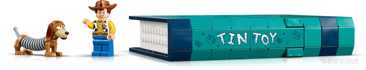 乐高 43301 玩具总动员弹簧狗的书挡