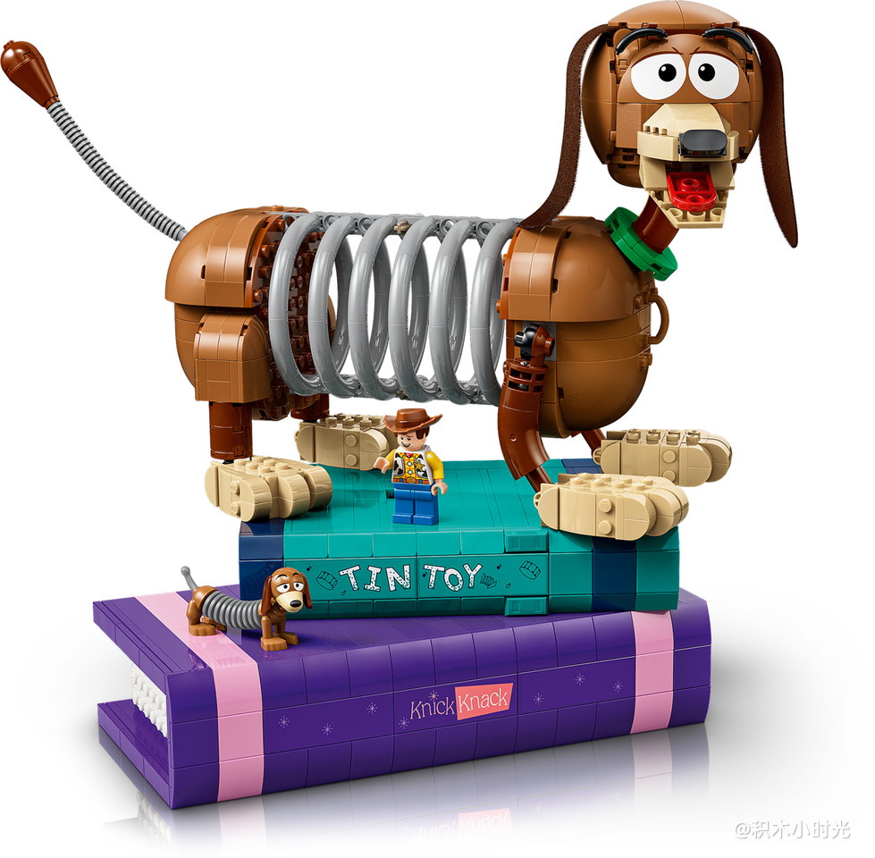 乐高 43301 玩具总动员弹簧狗的书挡