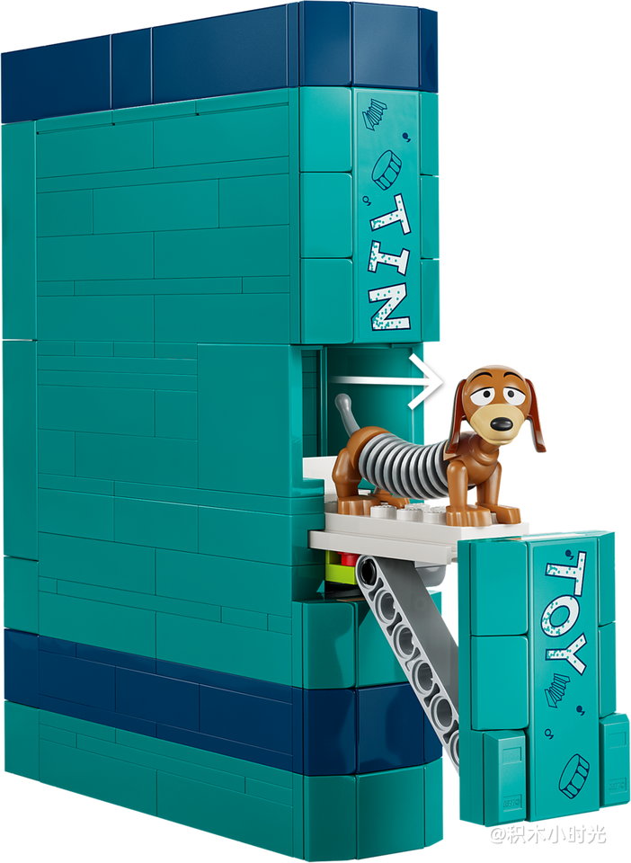 乐高 43301 玩具总动员弹簧狗的书挡