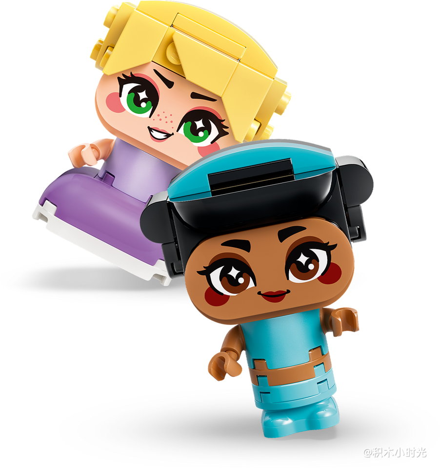 乐高 43303 迷你茉莉公主和长发公主