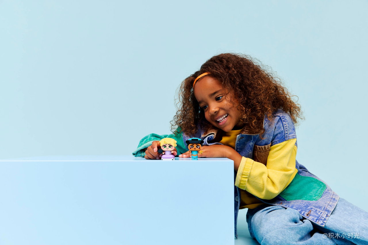 乐高 43303 迷你茉莉公主和长发公主