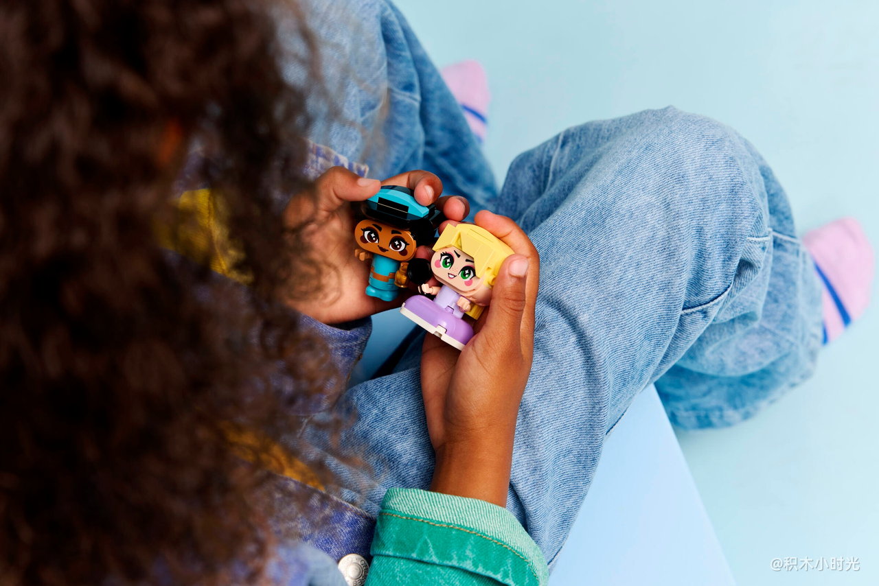 乐高 43303 迷你茉莉公主和长发公主