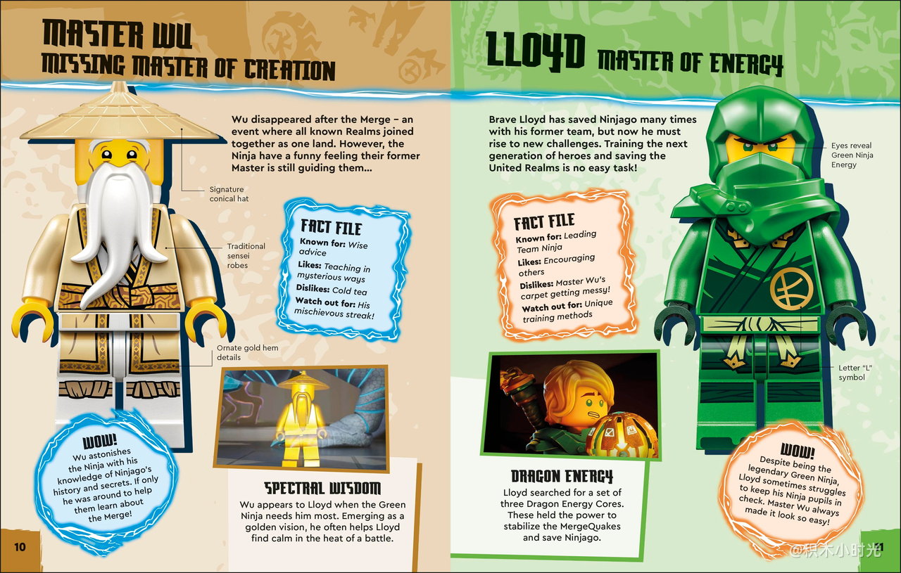 乐高 5009217 LEGO® NINJAGO® Dragons Rising Character Guide | 积木小时光 - 你想了解 ...