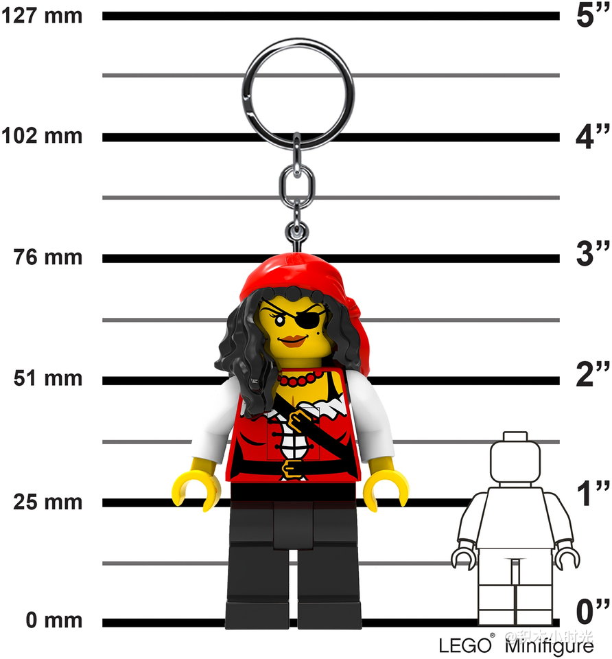 乐高 5009415 PIRATE PRINCESS KEY LIGHT