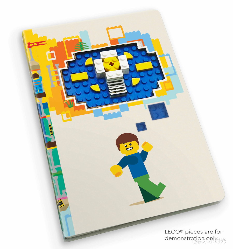 乐高 5009525 Reclaim and Recycle Notebook with Gel Pen – Thoughts