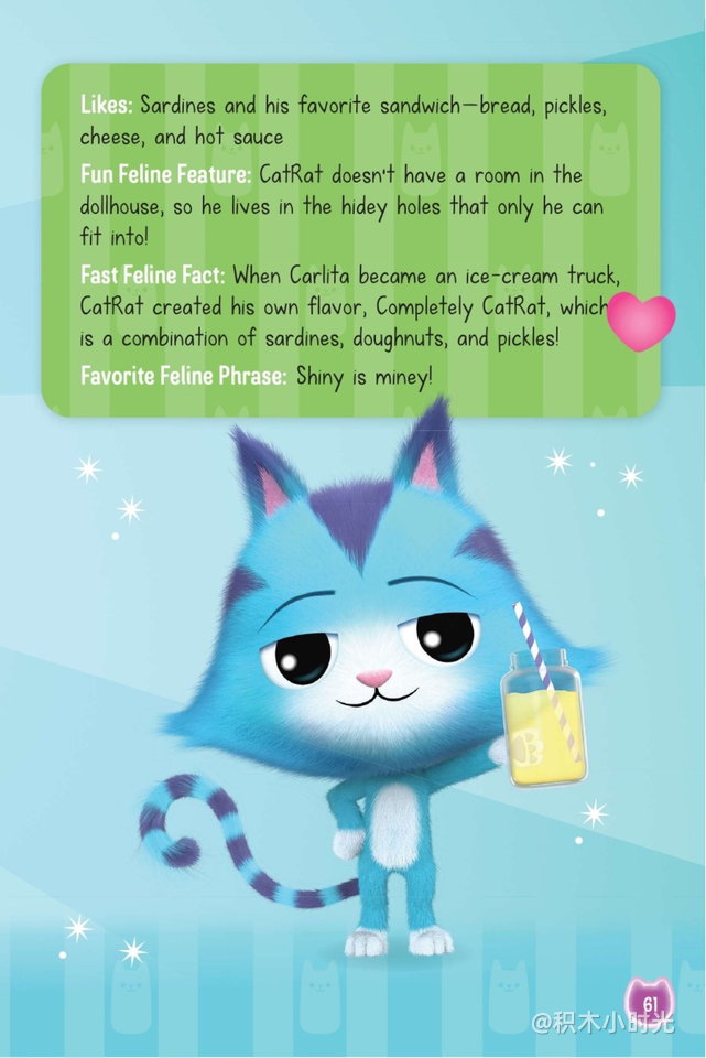 乐高 5009575 Gabby’s Dollhouse Character Guide with Poster