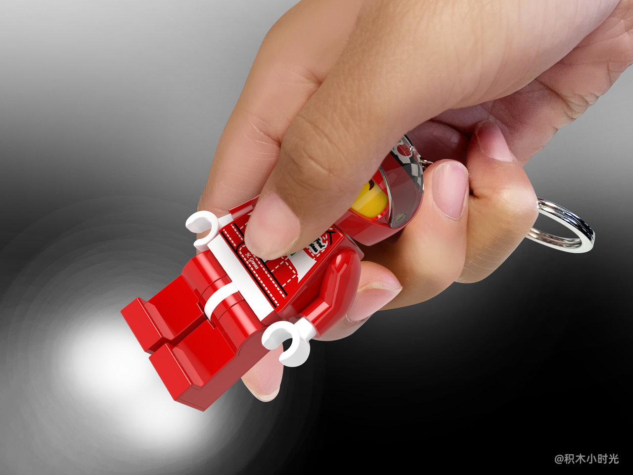 乐高 5009631 Race Car Driver Key Light