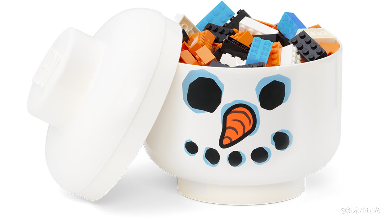 乐高 5009863 Snowman Storage Head – Small